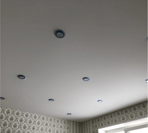 Тканевые натяжные потолки